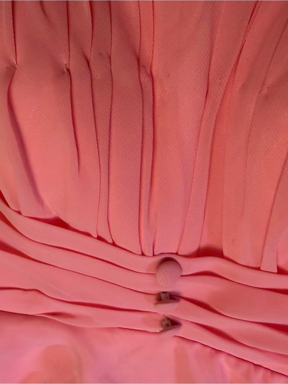 Strapless Pink Fit-and-Flare Party Dress - Picture 11 of 11